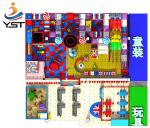 Residential Large Soft Play Equipment High Temperature Baking Finished Craft