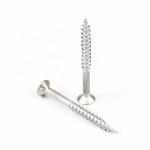 SUS410 Pozidriv 50mm Flat Head Chipboard Screw for Cement Fiberboard Installatio