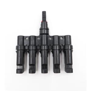 China Male And Female Cable Connector 30A 1000V MC4 T Branch Solar Panel Connector on sale