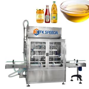 Wholesale 5000 ml Capacity Automatic Bottle Liquid Filling Machine for Oil in 5 Gallon Pails from china suppliers