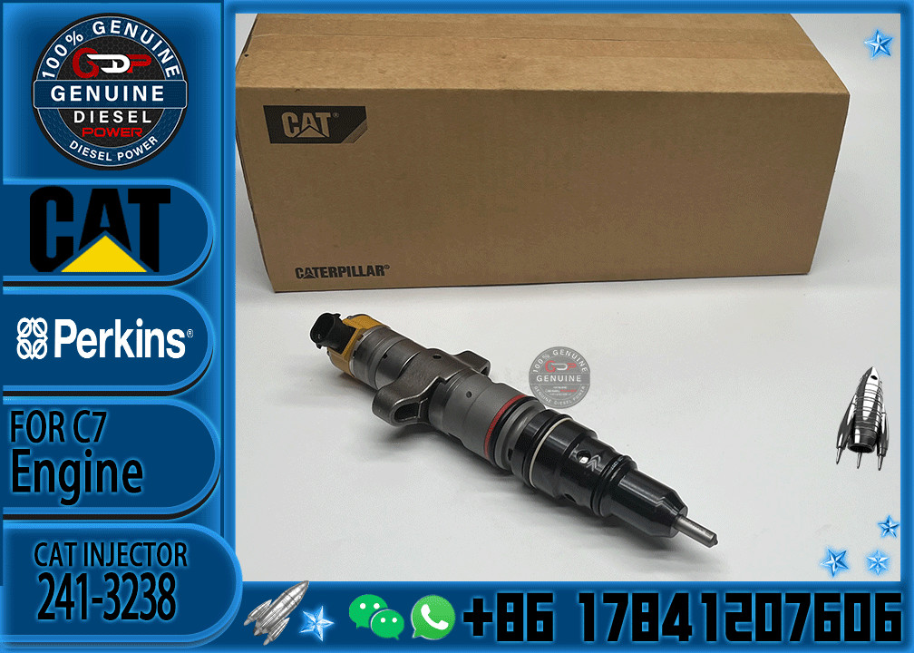 Cat c7 injector 241-3238 2413238 295-1410 295-1408 for caterpillar c7 engine fuel injector