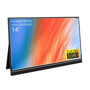 Wholesale DC 5V 2A HDR 14 Inch LCD 800:1 Contrast USB Powered Touch Screen Monitor from china suppliers