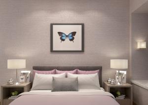Wholesale Solid Pattern Washable Vinyl Wallpaper for Living Room / Study room , Embossed Surface from china suppliers