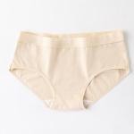 Brief Womens Hipster Cotton Panties Solid Pattern Plus Size Antibacterial