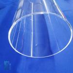 Resistance High Temperature Customizable Size Quartz Glass Tube Fused Silica