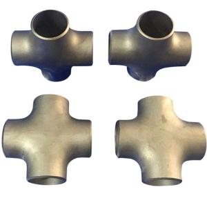 Wholesale manufacruer Forged Titanium pipe Fittings DN15 titanium cross tee from china suppliers