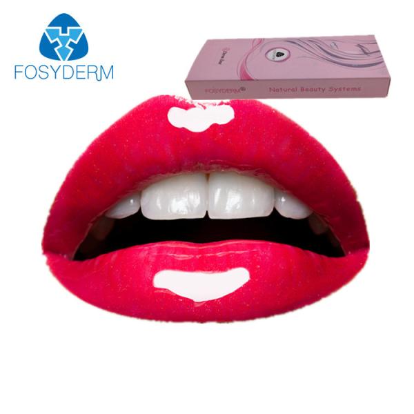 2ml Derm Hyaluronic Acid Filler Lidocaine , Lip Injections Fullness HA Gel With