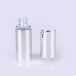 10ml 15ml 20ml 30ml silver plastic PP ABS AS manufacturers airless pump bottle