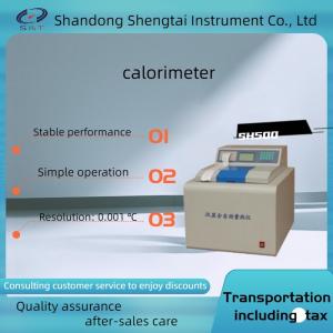 China 30L Oxygen Bomb Calorimeter Coal Calorific Value Determination Method on sale
