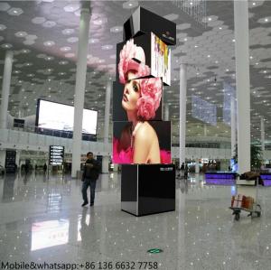 China outdoor high definition 360 degree Rotate SMD LED display screen p5 p6 led video on sale