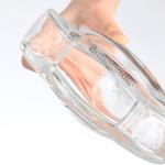 Carved Glass XO Bottles 500ml Glass Bottle Vodka Brandy Whiskey Decanter with