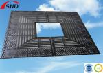 Ductile Iron Square Walkway Grating For Outdoor Tree Slab Pit Grating