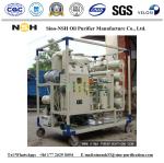 Double Stage 1200 L/H Transformer Oil Regeneration Machine Vacuum Filtration