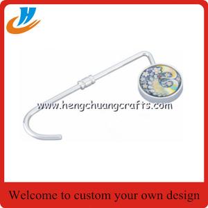 Buy cheap Bag hook hanger,epoxy logo bag hanger with custom,print logo design from wholesalers