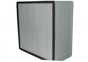 Wholesale Commercial Clean Room HEPA Air Filter Media , Stainless Steel Frame from china suppliers