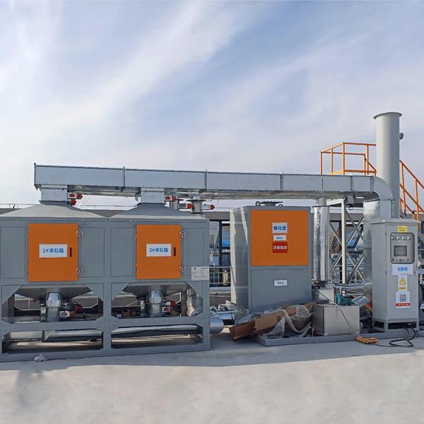 380V/50HZ/3P VOC Waste Gas Treatment Equipment RCO RTO Catalytic Combustion