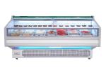 Commercial Open Fresh Meat Display Refrigeratior Showcase With Auto Defrost