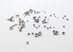 Wholesale Chromse Steel Single Row Deep Groove Bearing 1.5*4*2mm Under 20db Vibration from china suppliers