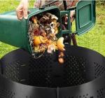 Large Household Expandable HDPE Presto Compost Bin Black