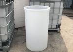 Open Top Flat Bottom Cylindrical Chemical Dosing Tank For Handling Acids And