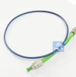 Simplex Armored Patch Cord 0.5m FC/UPC Connector 3.0mm Blue LSZH Flame Resistant