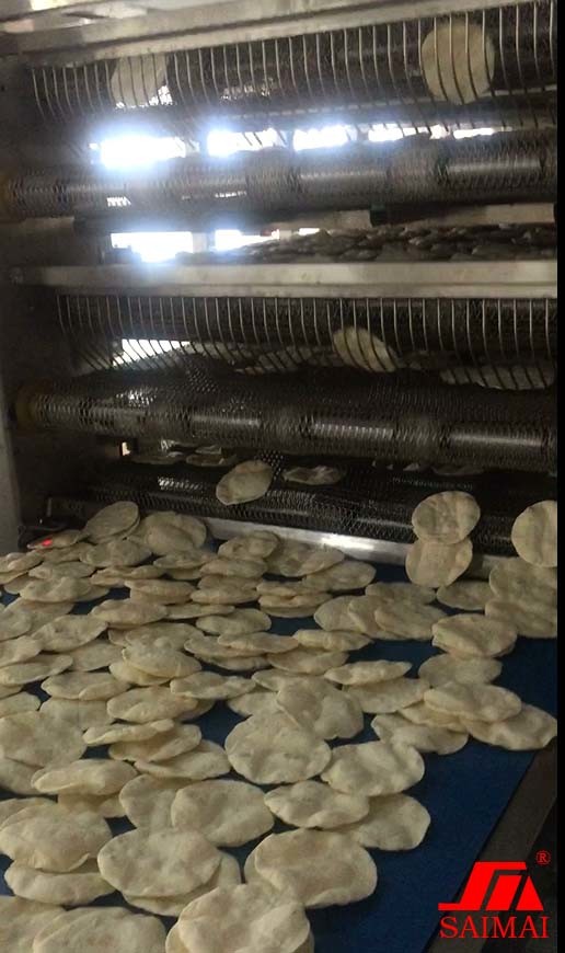 SUS304 Flat Bread Production Line