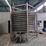 Double Drum Spiral Type IQF Freezing Tunnel Freezer