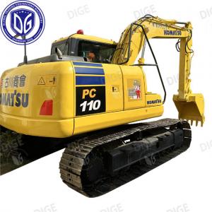 Wholesale PC110 10 Ton Used Komatsu Excavator For Large Workloads from china suppliers