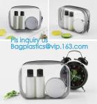 Clear Carry On Travel Toiletry Bag PVC Travel Cosmetic Makeup Bag, Outdoor