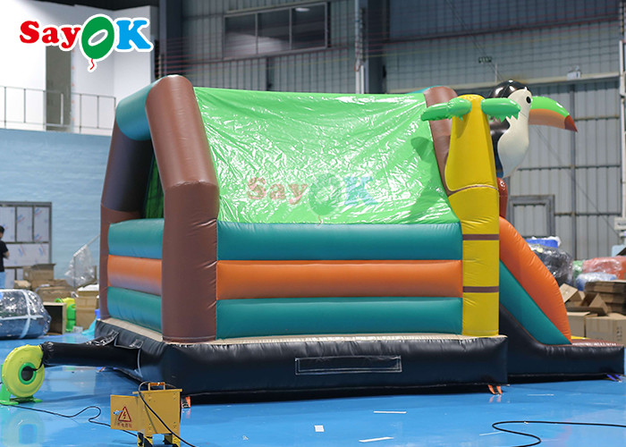 Woodpecker Inflatable Bounce House Commercial Jumping Castle Slide Combo