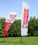 Custom Outdoor Feather Banner Flags