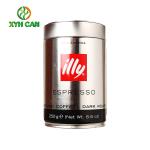 Food Grade Tinplate Coffee Tin Can Milk Powder Coffee Tin Box 0.19mm Thickness