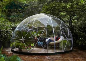 Wholesale Light Frame Steel Structure Portable Dome Tent , Dome Shaped Tent 10M/20M/30M from china suppliers