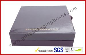 Wholesale Embossed Paper Jewellry Gift Boxes with Golden Aluminum Foil Bracelet Boxes from china suppliers