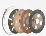Construction Machinery Friction Discs For Loader Forklift Brake Disc Friction