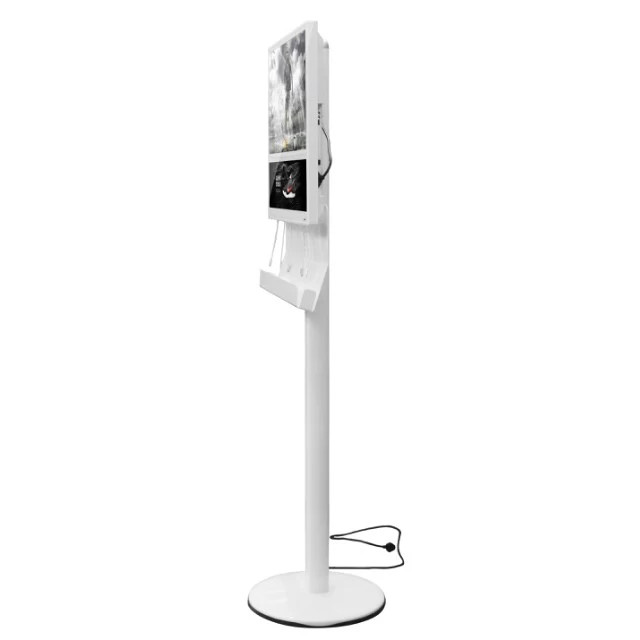 27 Inch Fingerprint Lock Cell Phone Charging Station Viewing Angle 178°