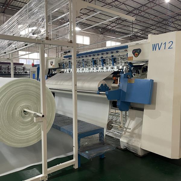 Mattress Border Machine 10KW Computerized Quilting System Automatic Industrial