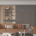 Scratch Resistant Interior Porcelain Wall Slab Marble Slab Polished Granite