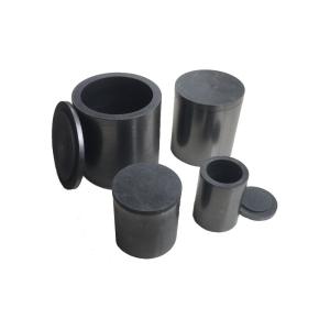 Wholesale Customized Bottom Diameter Cylindrical Melting Crucible for Gold Silver Copper Brass from china suppliers