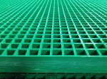 38*38mm Food Processing FRP Floor Grating Yellow Grp Flooring Panels