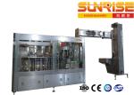 24 Flushing Heads Water Injection Machine , PET Bottled Water Line
