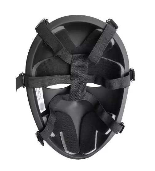 Anti Riot Bulletproof Equipment PE Full Face Shield 280mm*185mm