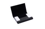 Slim Metal Name Card Holder Holds Up To 50 Business Cards Rectangle Design In