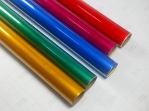 China Glass Beads PET Commercial Grade Reflective Sheeting Rolls For Traffic Safety on sale