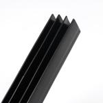 Wide Colorful PVC Profile for Industrial Environments