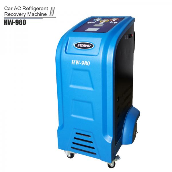 750W AC Gas Charging R134a Automotive AC Recovery Machine With Condenser