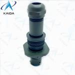 Aluminum Alloy Miniature Connector With 4 Solder Contacts Olive Green Cadmium