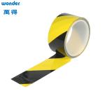 Wonder OPP Warning PVC Adhesive Tapes Yellow Black Color Indoor Use
