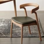 Customized Designs Solid Wood Chair for Restaurant in Modern Design