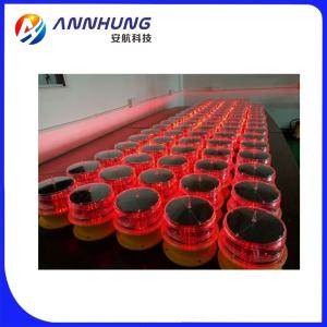 Wholesale L810 10cd Solar Aviation Obstruction Light GPS Sync Flashing aluminum base from china suppliers